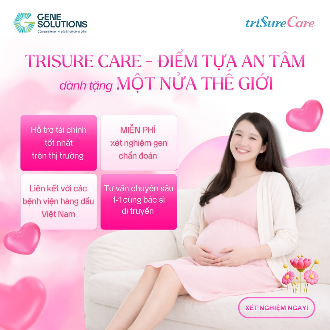 triSure NIPT - Gene Solutions VN Facebook ad