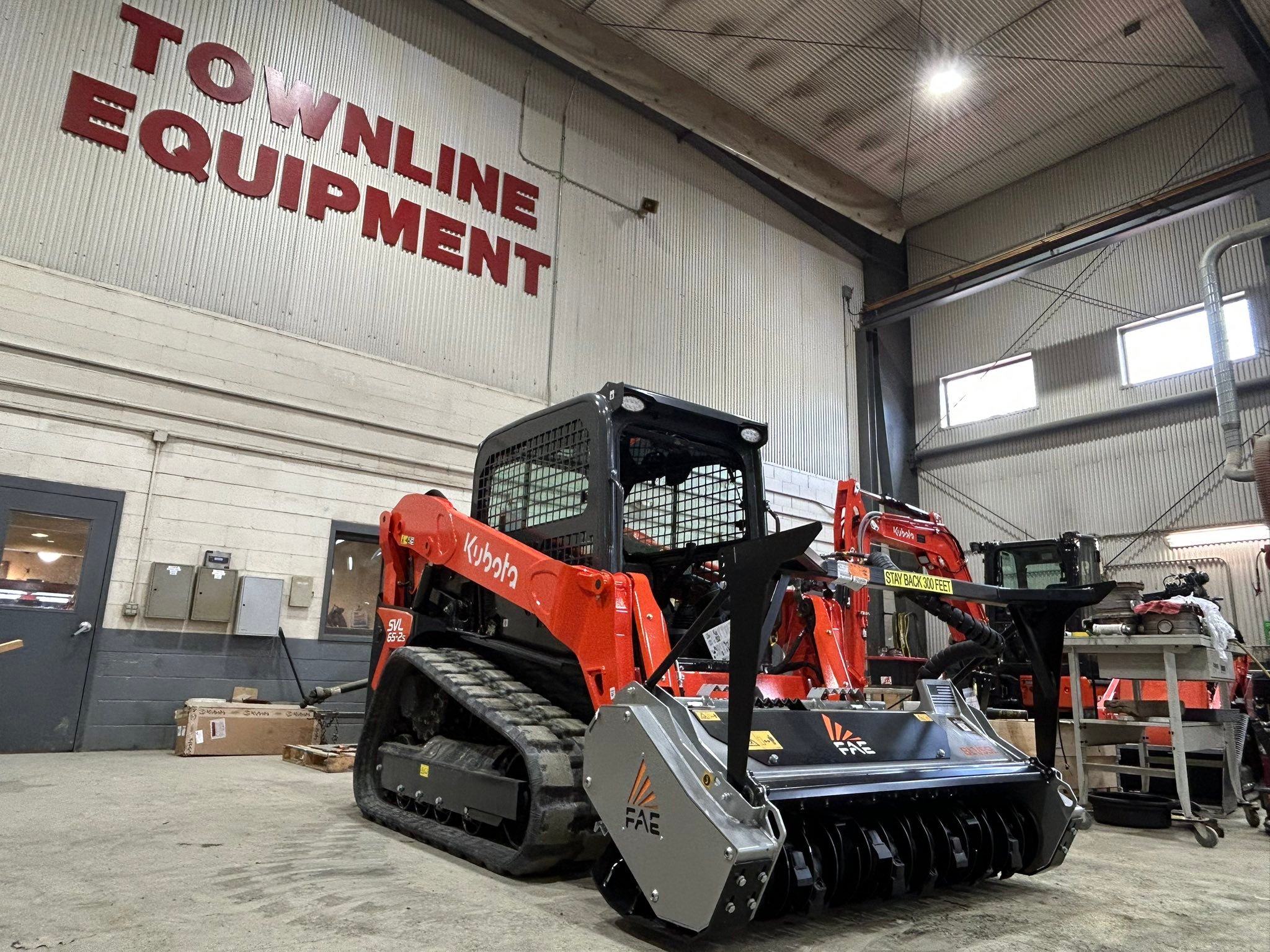 Townline Equipment Sales, Inc. Facebook ad: This is the first Kubota Tractor Corporation SVL65-2S…