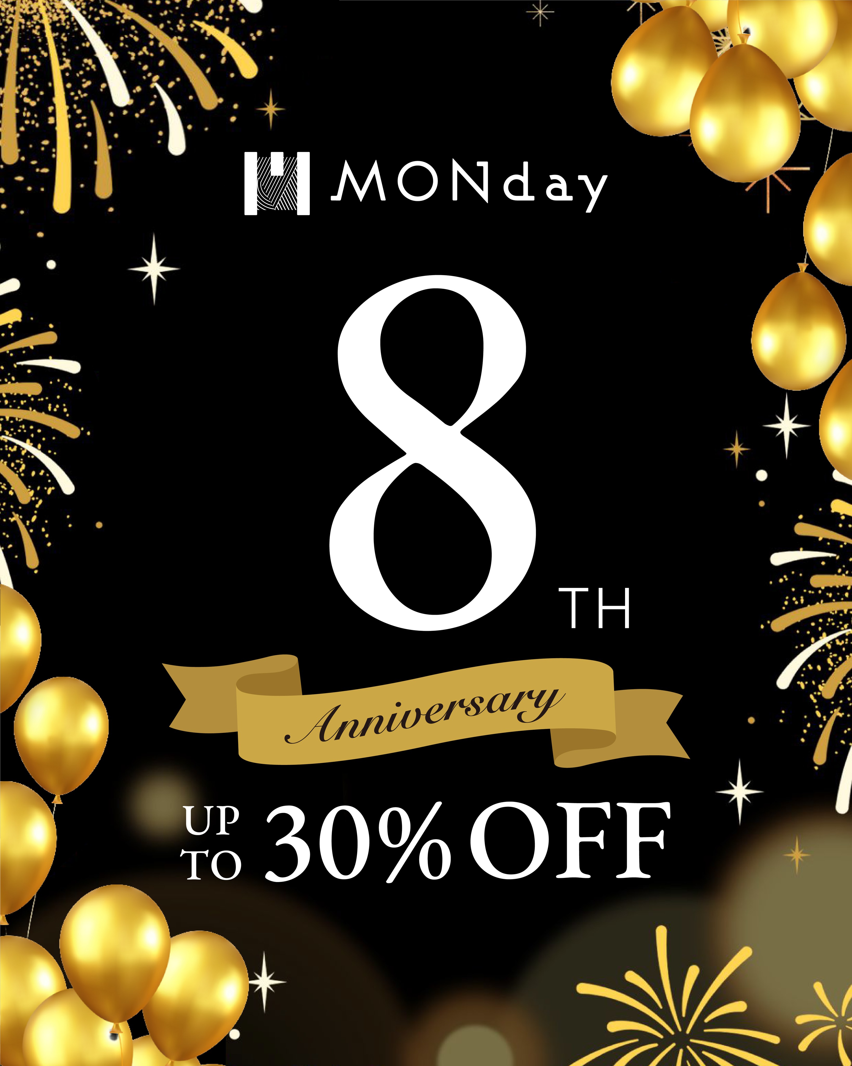 ホテルマンデーグループ Facebook ad: \おかげさまで創業8周年! /