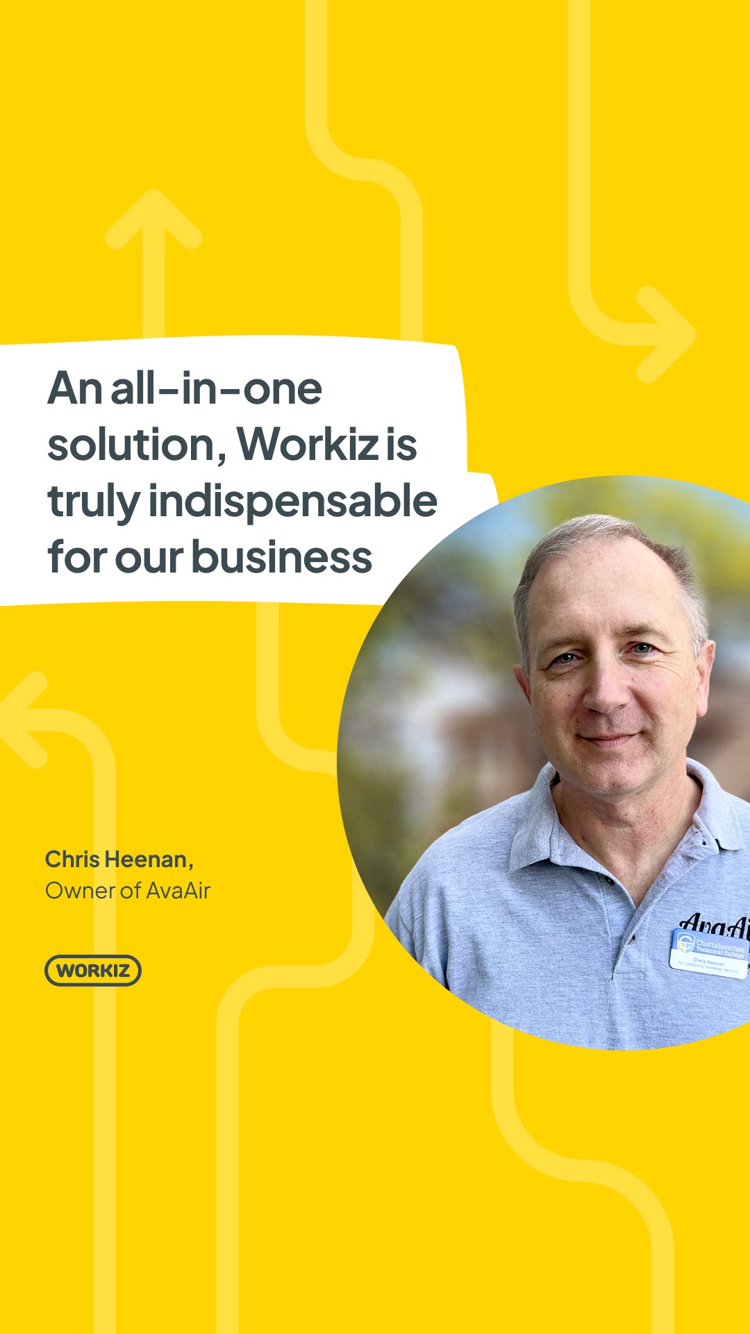 Workiz Facebook ad
