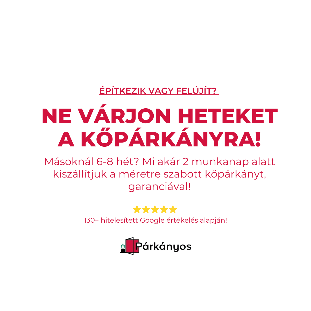 Párkányos Webáruház Facebook ad
