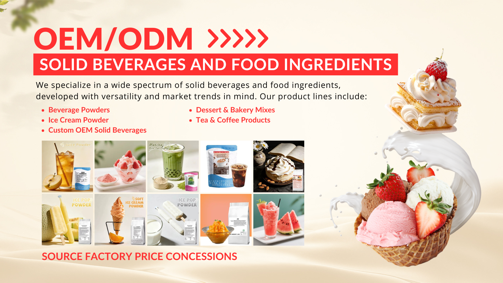 Food & Beverage Facebook ad