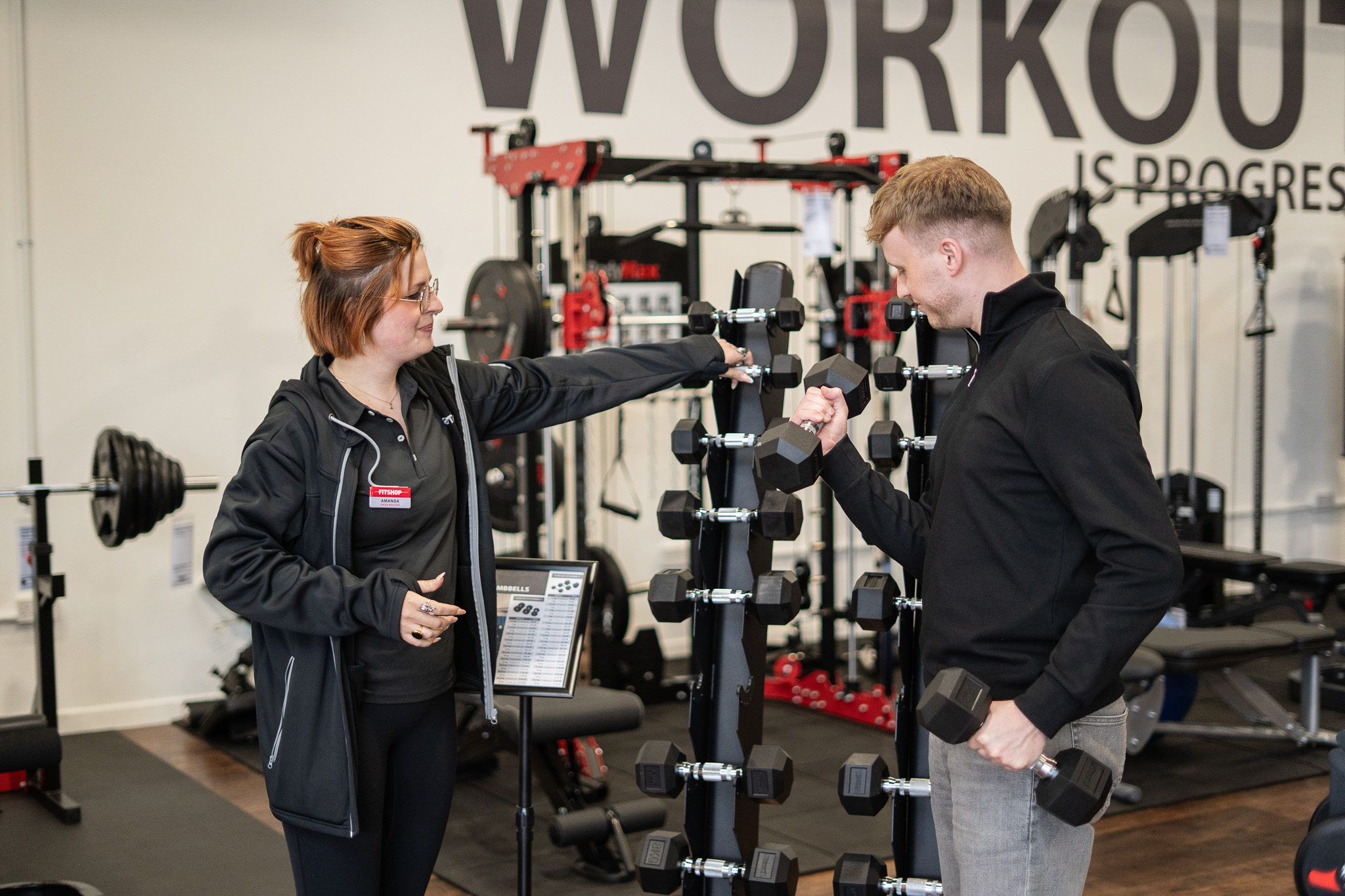 Fitshop UK Facebook ad: Try Before You Buy!
