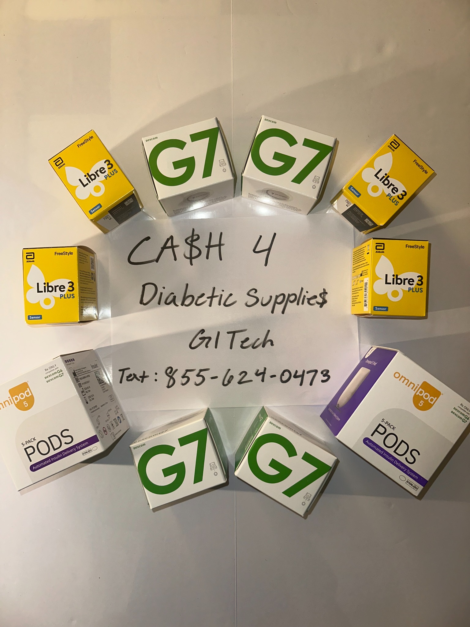 Cash For Diabetic Supplies Dallas Facebook ad