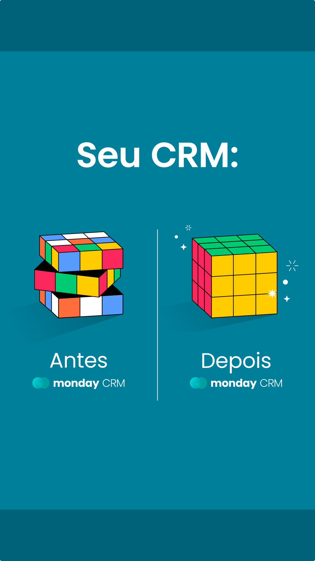 monday CRM Facebook ad