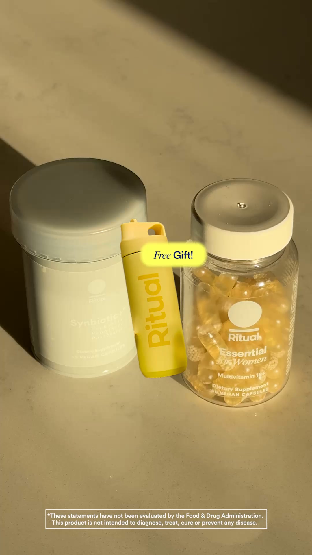 Ritual Facebook ad: Daily Health 18+ Starter Set