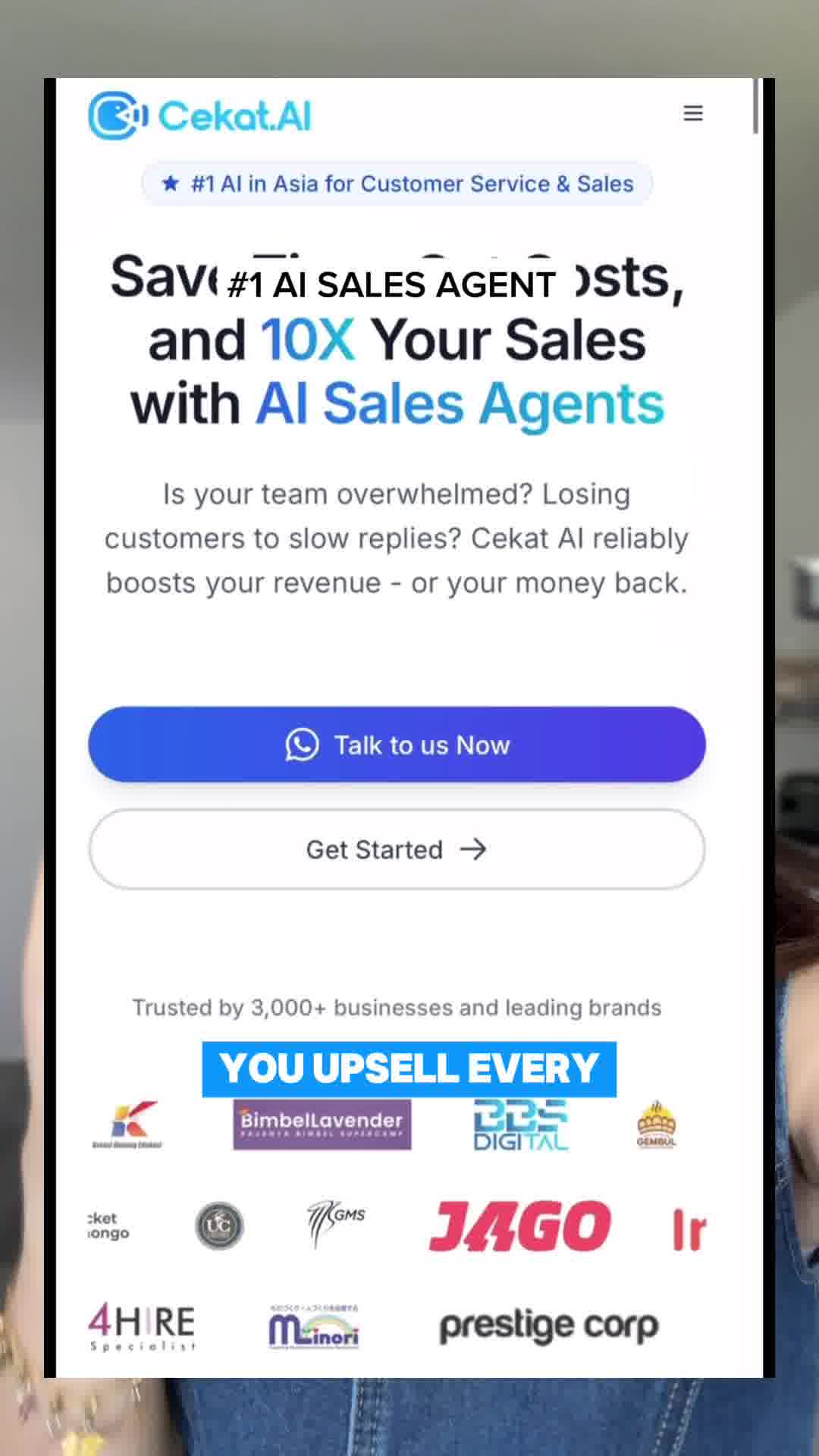 Cekat.AI Facebook ad: Your Competitors Won’t Wait