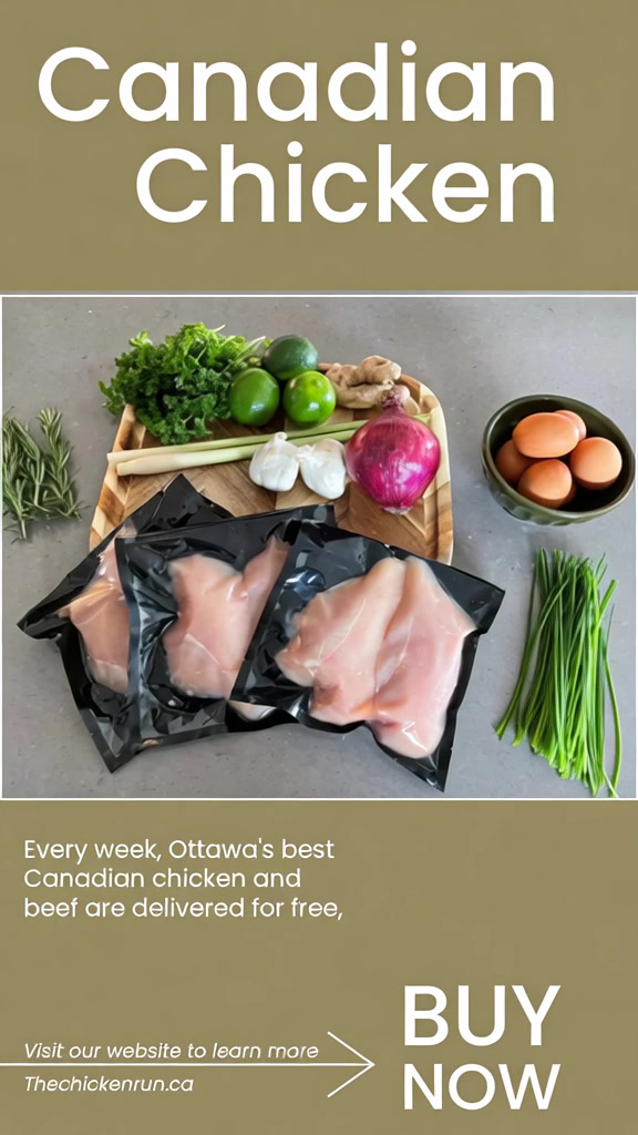 The Chicken Run Ottawa Facebook ad: Local Meat Delivery Ottawa | Fresh Local Chicken | The…