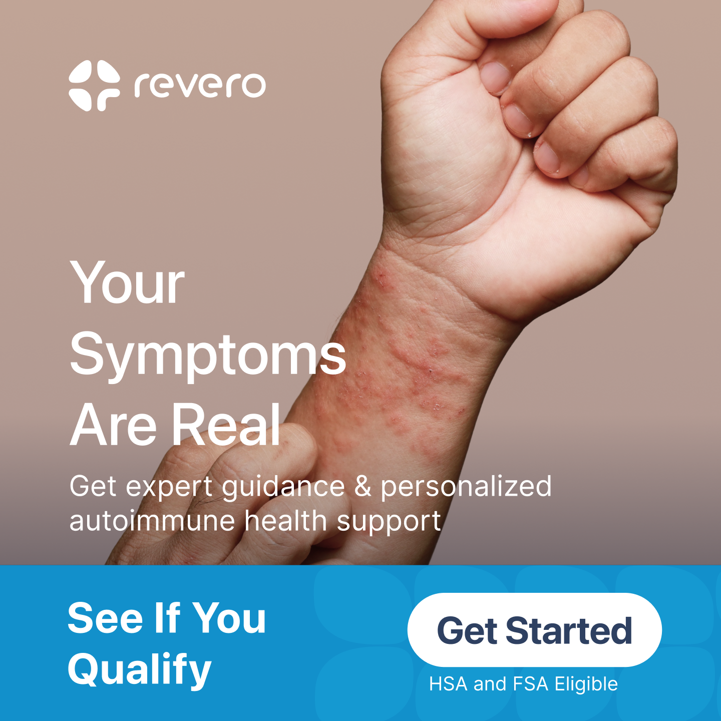 Revero Inc Facebook ad: Nutrition Therapy Begins at Revero
