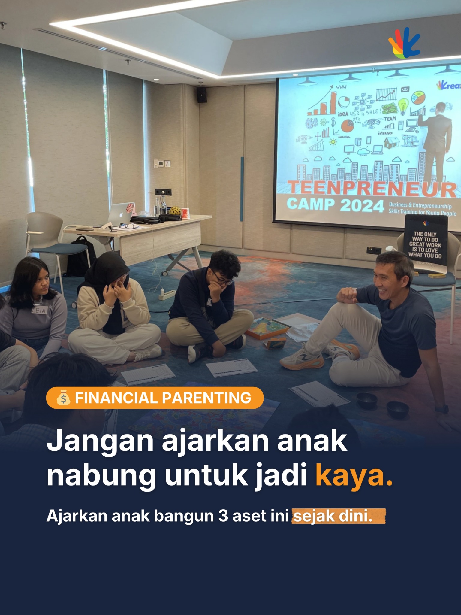 Kreazona Indonesia Facebook ad: Chat with us