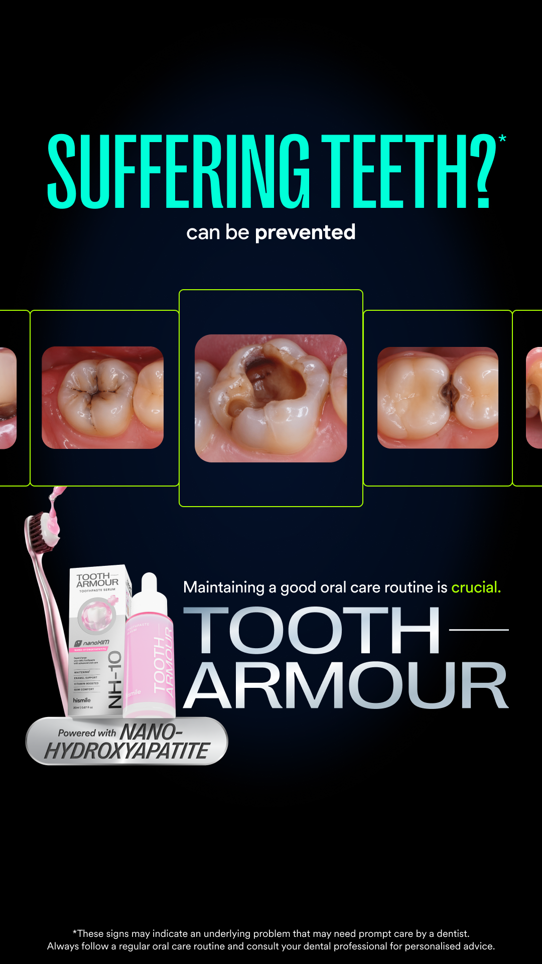 Hismile Facebook ad