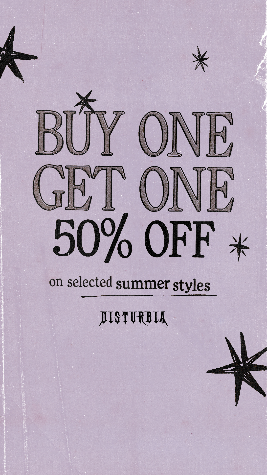 Disturbia Facebook ad