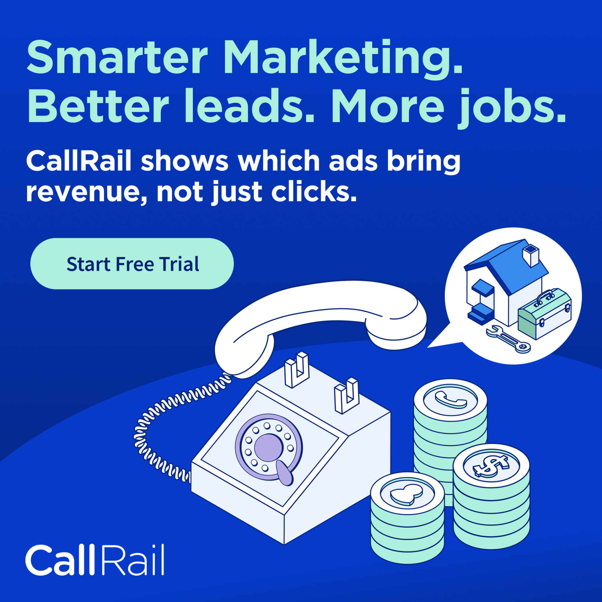 CallRail Facebook ad