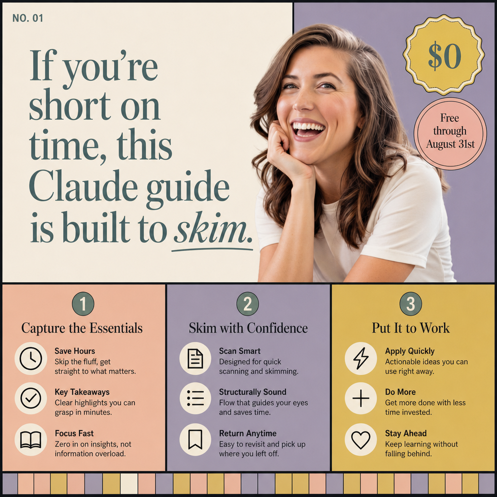 Kate Kordsmeier Facebook ad: Claude AI for YOUR business