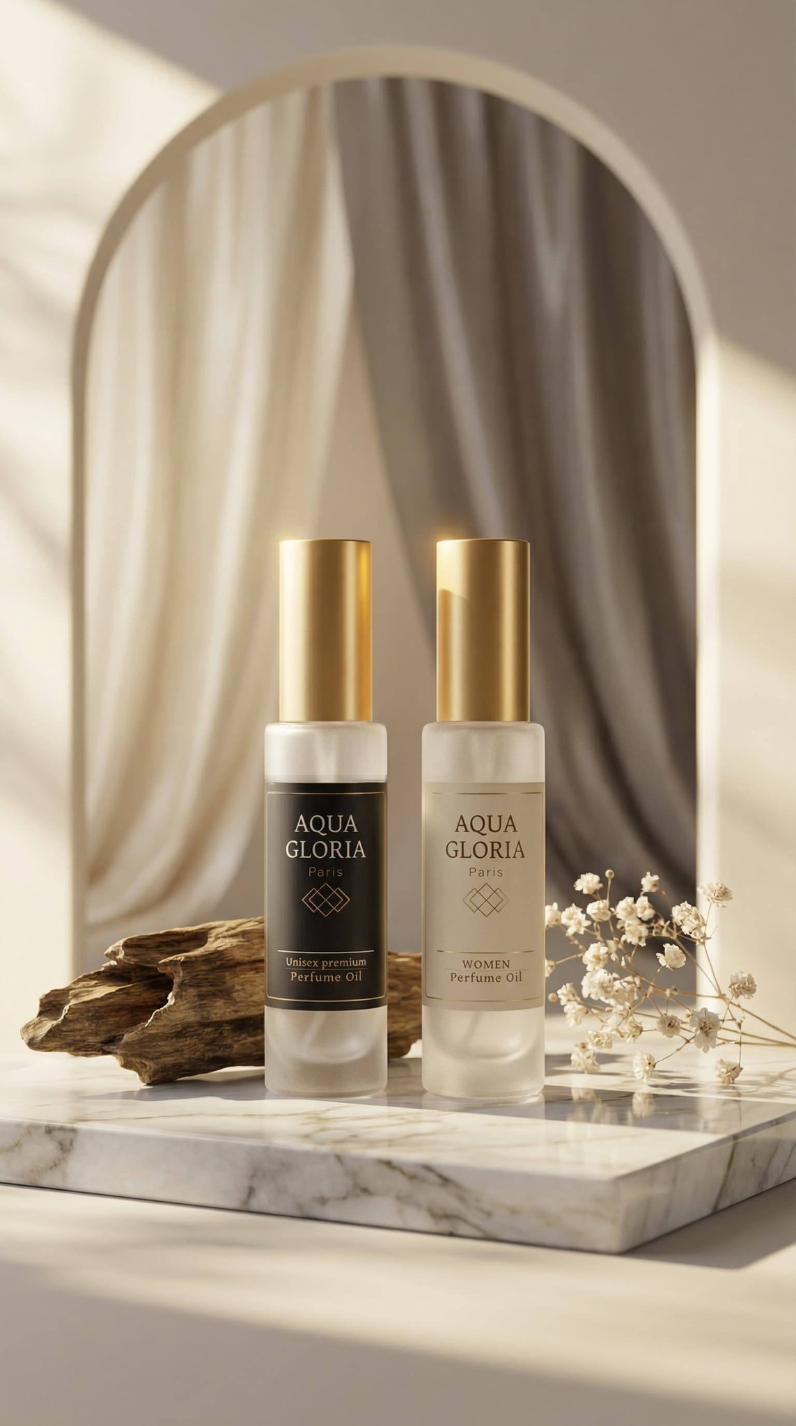 Aqua Gloria - בושם שמן אקווה גלוריה Facebook ad