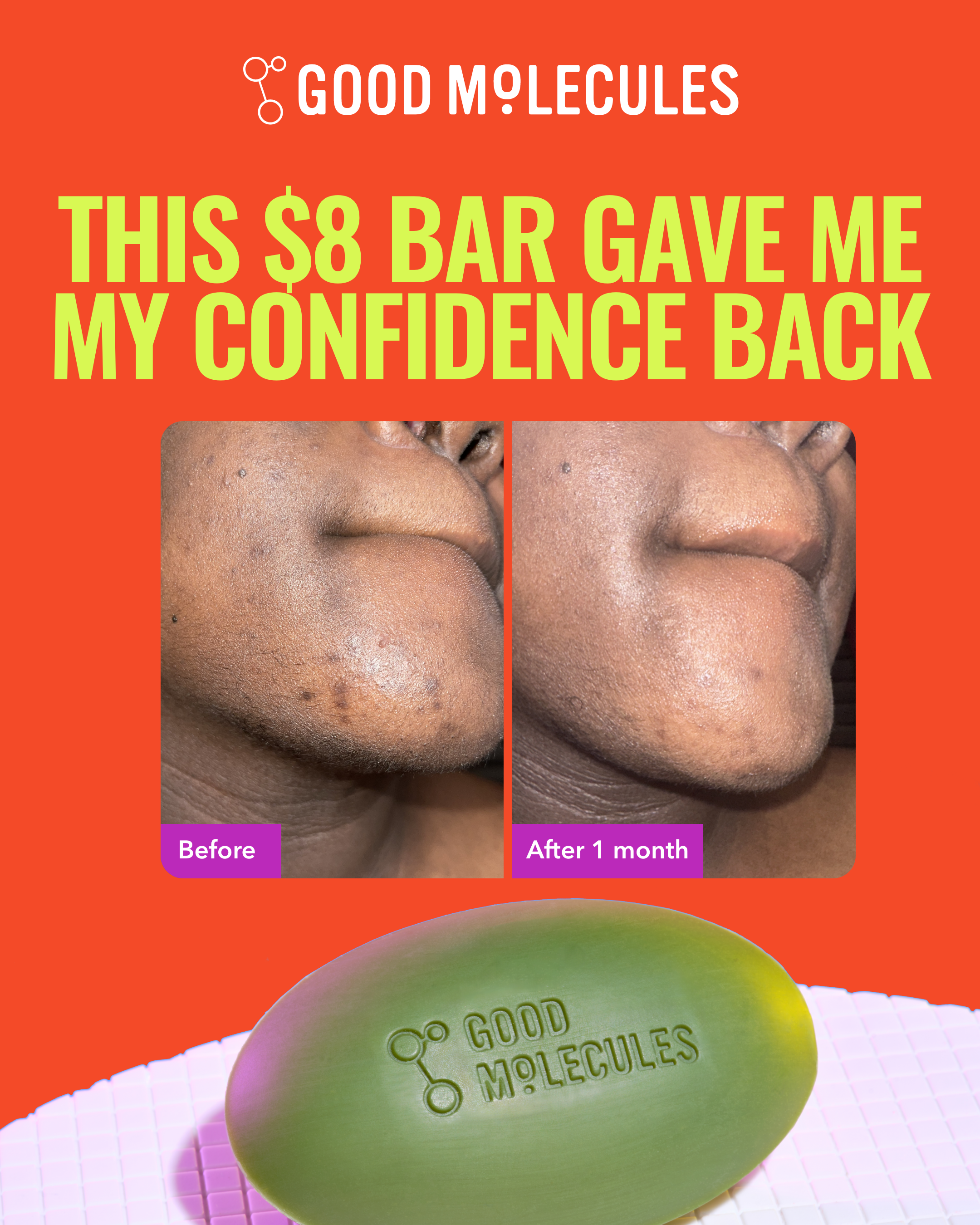 Good Molecules Facebook ad