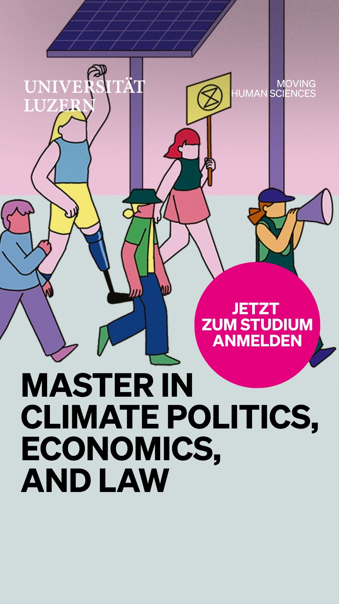 Universität Luzern Facebook ad from Aug 7, 2026