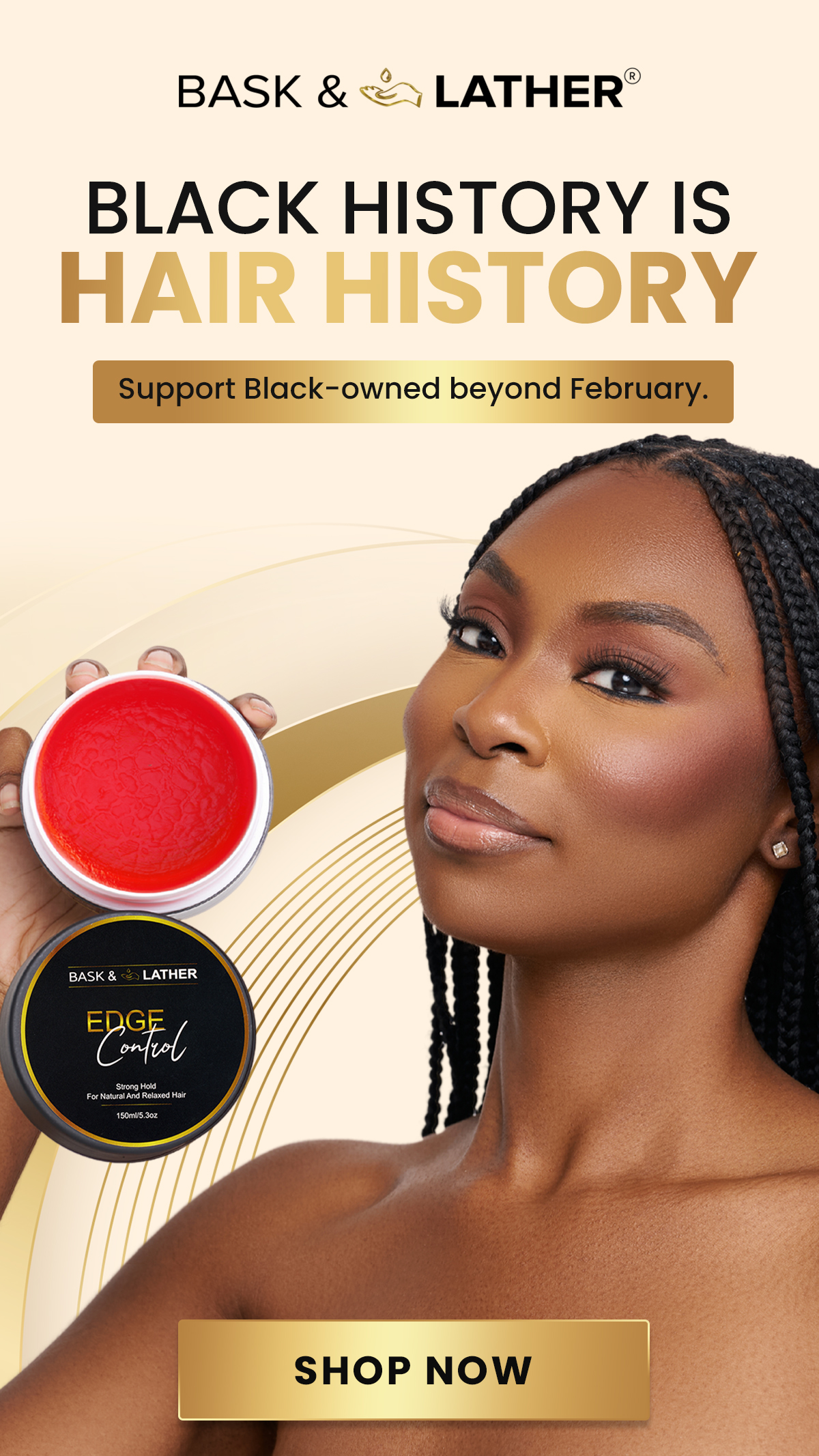 Bask & Lather Co Facebook ad