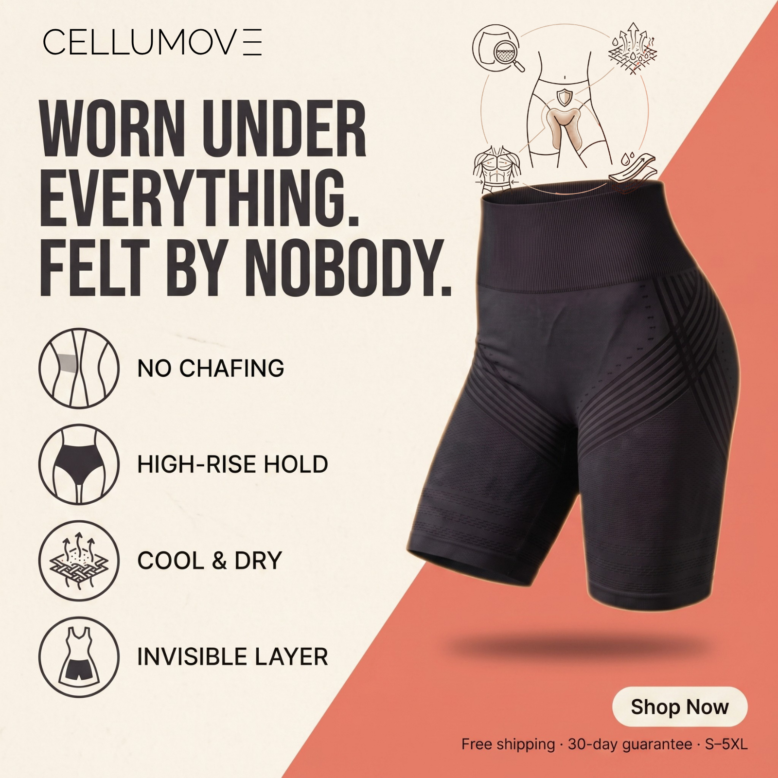 Cellumove Fitwear Facebook ad