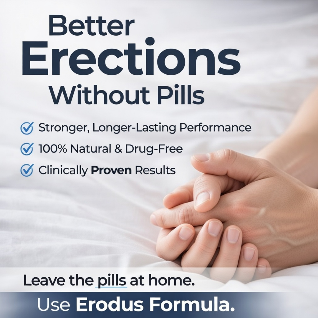 Erodus Formula For Men Facebook ad