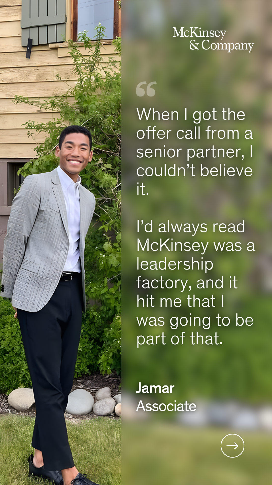 Real life at McKinsey Facebook ad from Jul 2, 2026