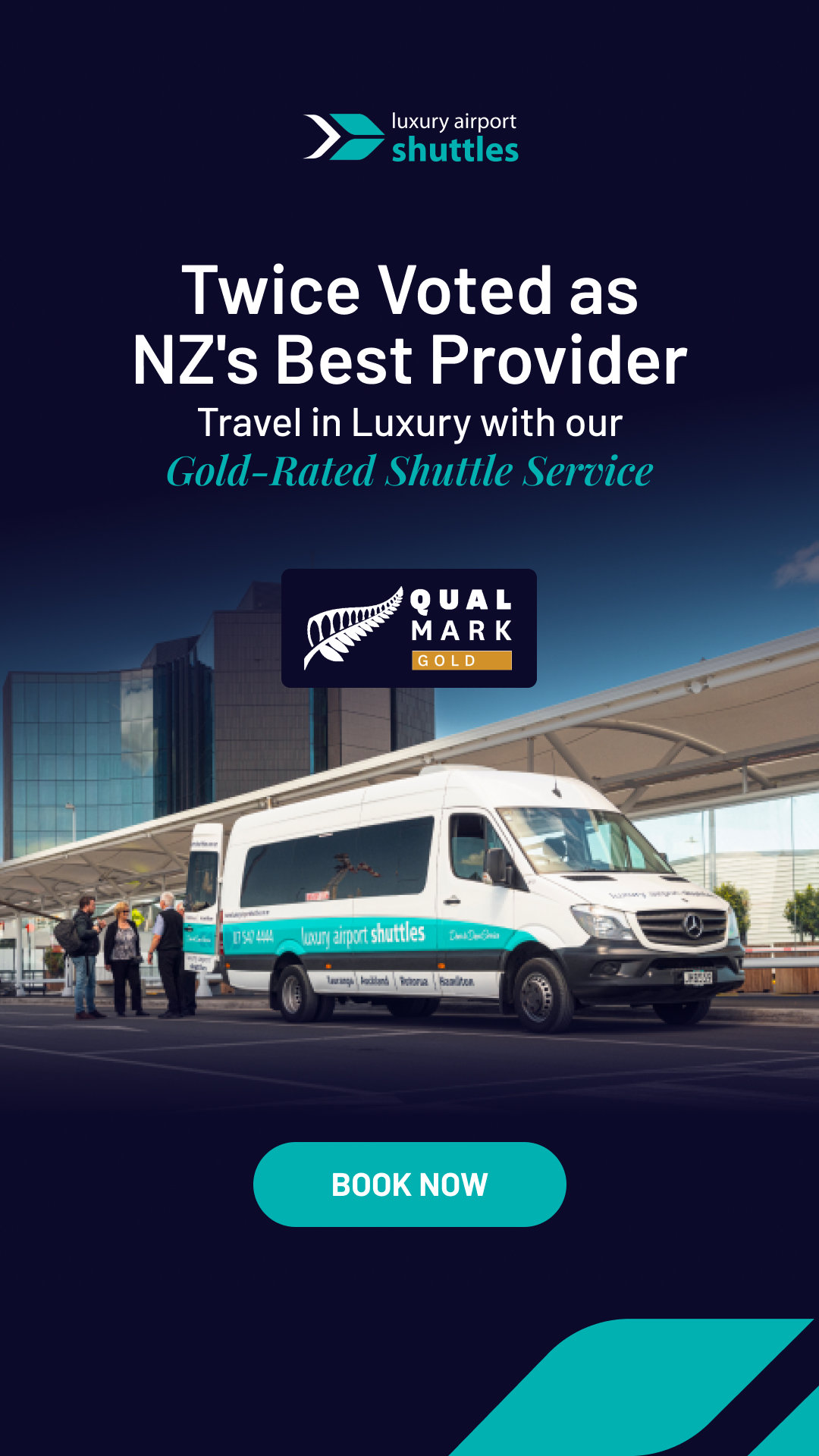 Luxury Airport Shuttles Facebook ad