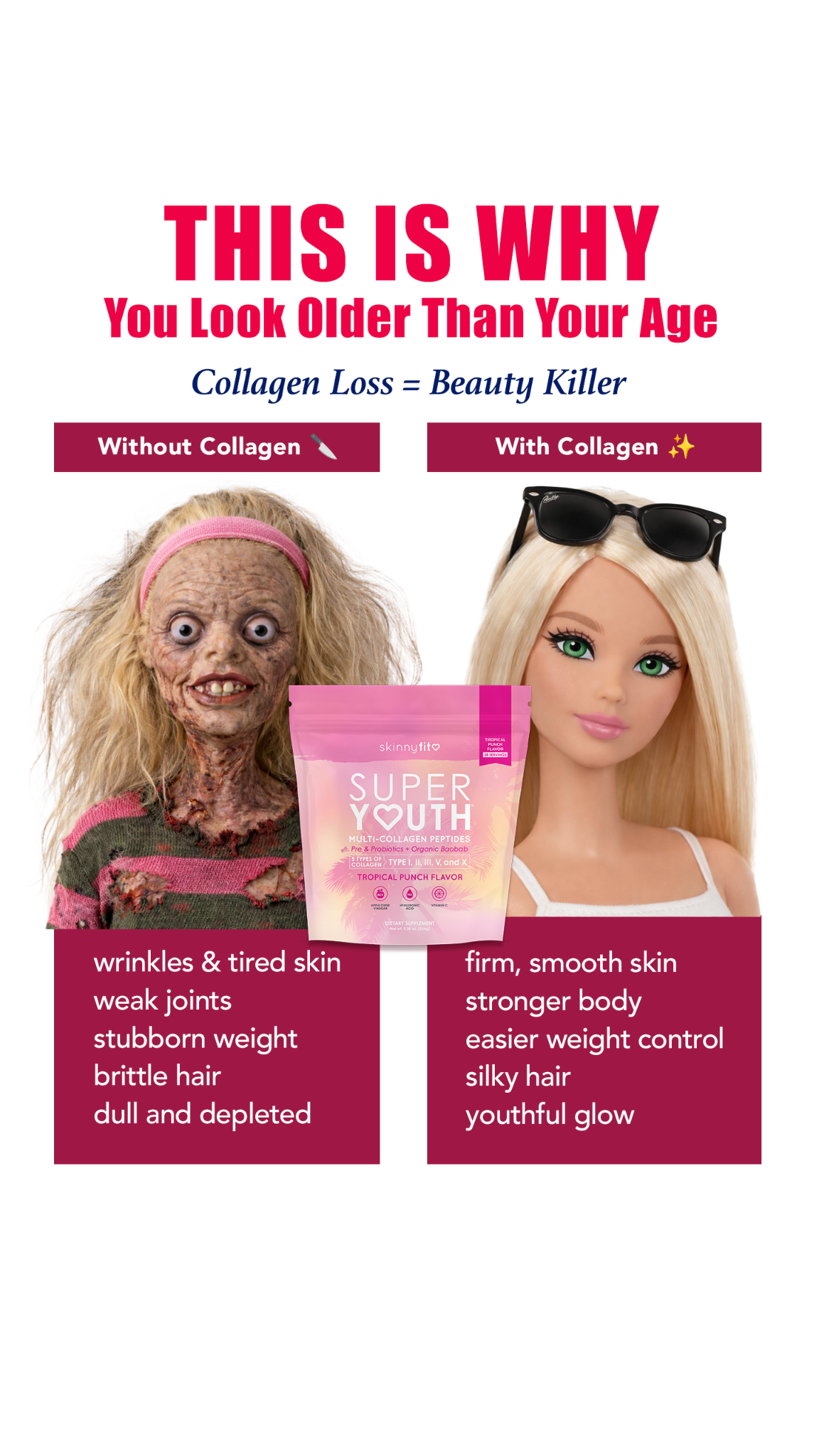 SkinnyFit Facebook ad