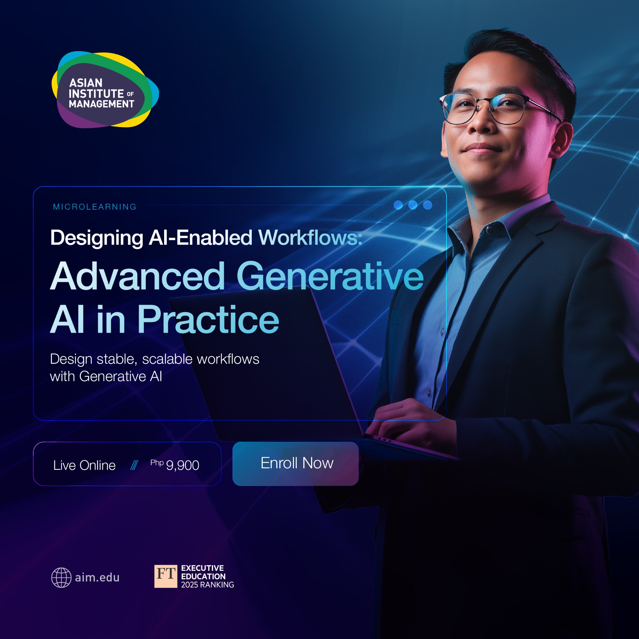 Asian Institute of Management Facebook ad