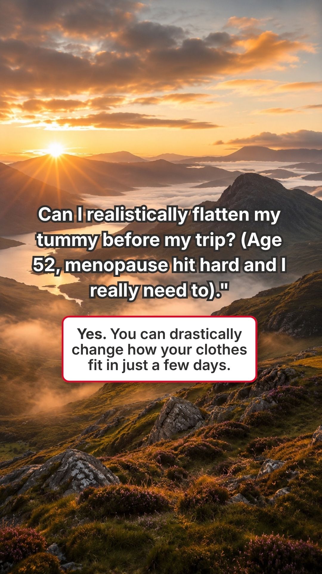 Beyond The Bloat Facebook ad
