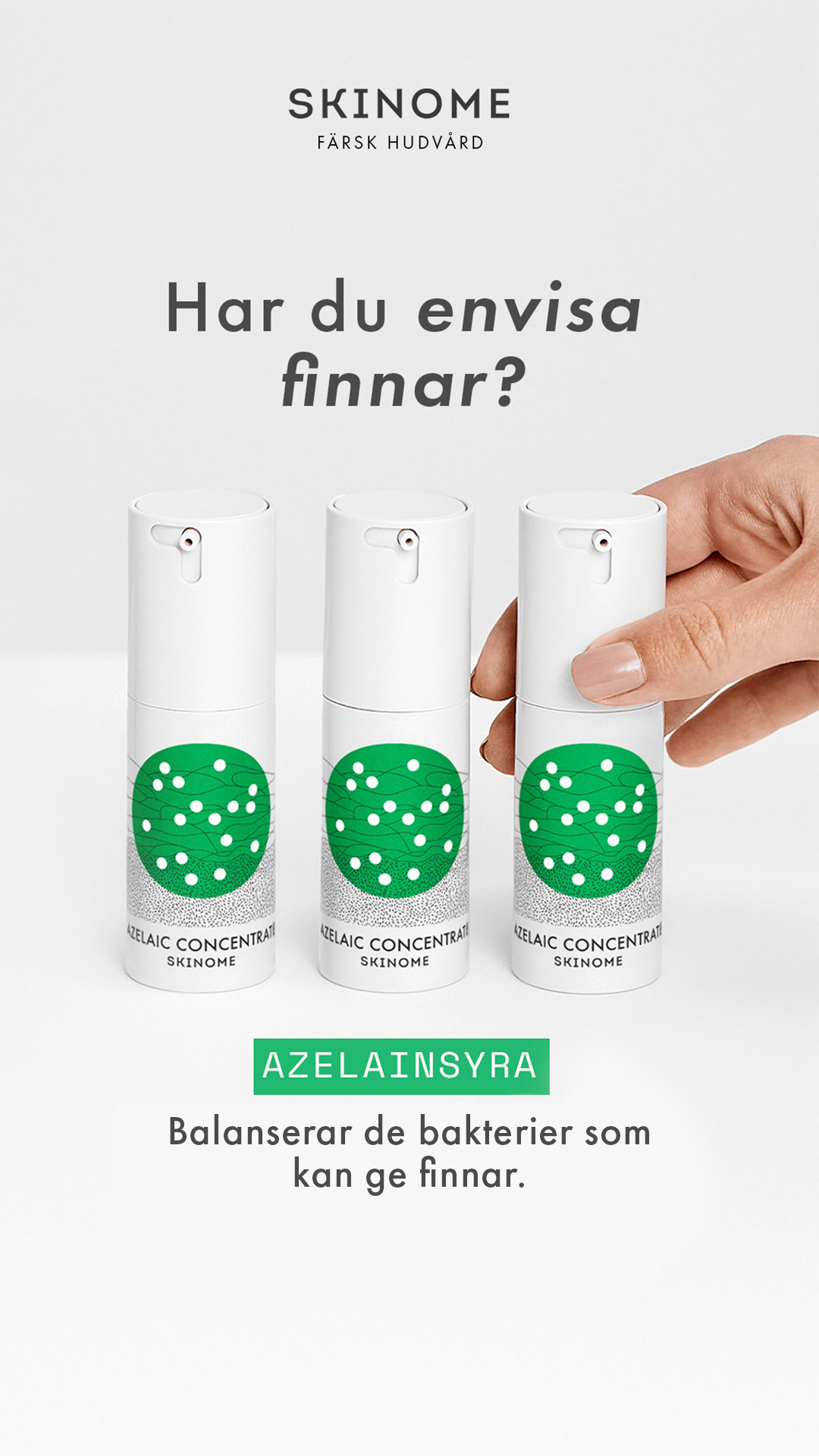 Skinome Facebook ad