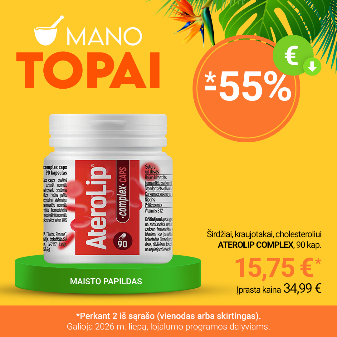MANO vaistinė Facebook ad
