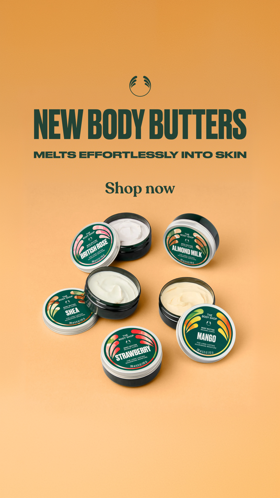 The Body Shop Facebook ad