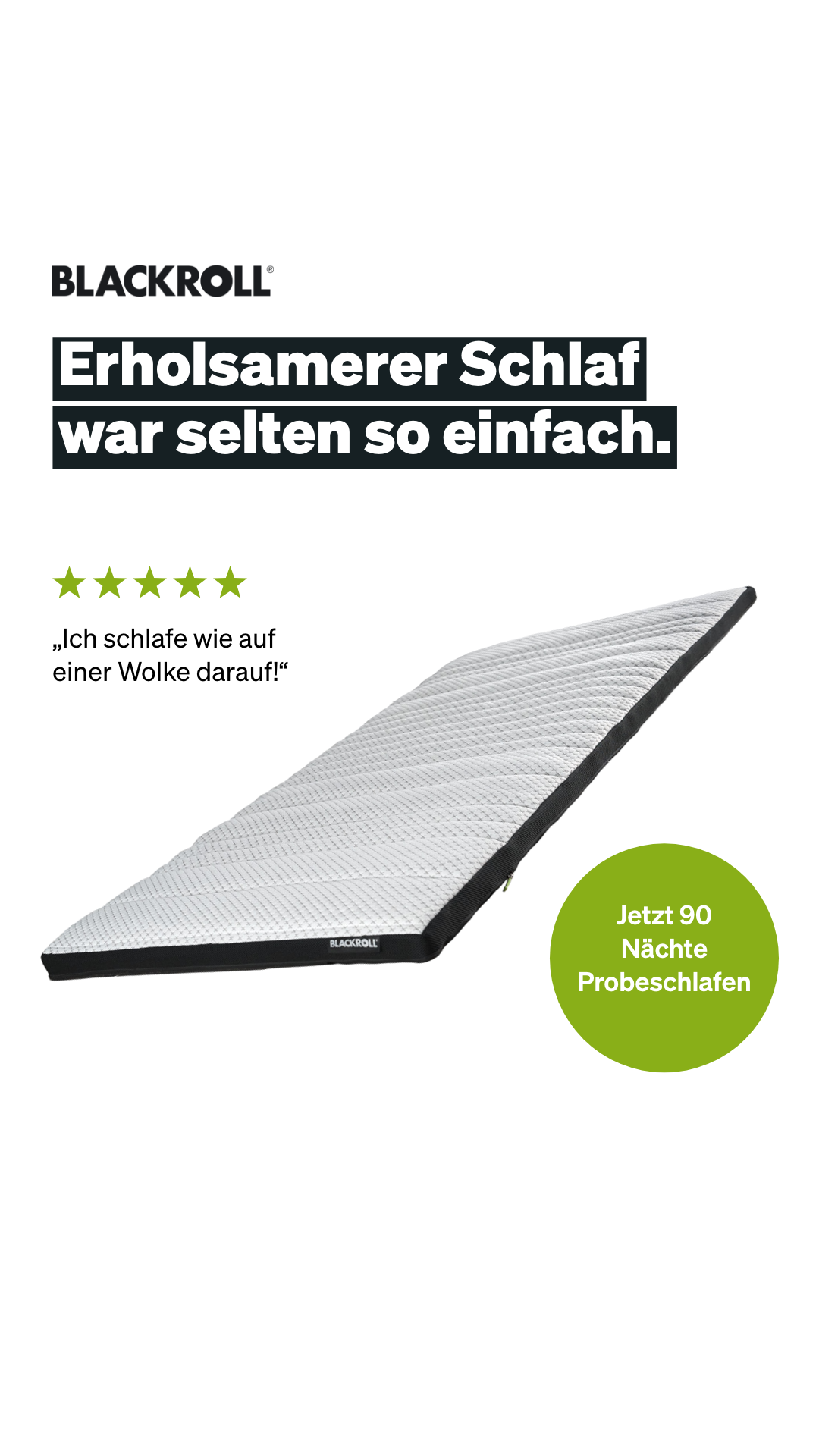 Blackroll Facebook ad