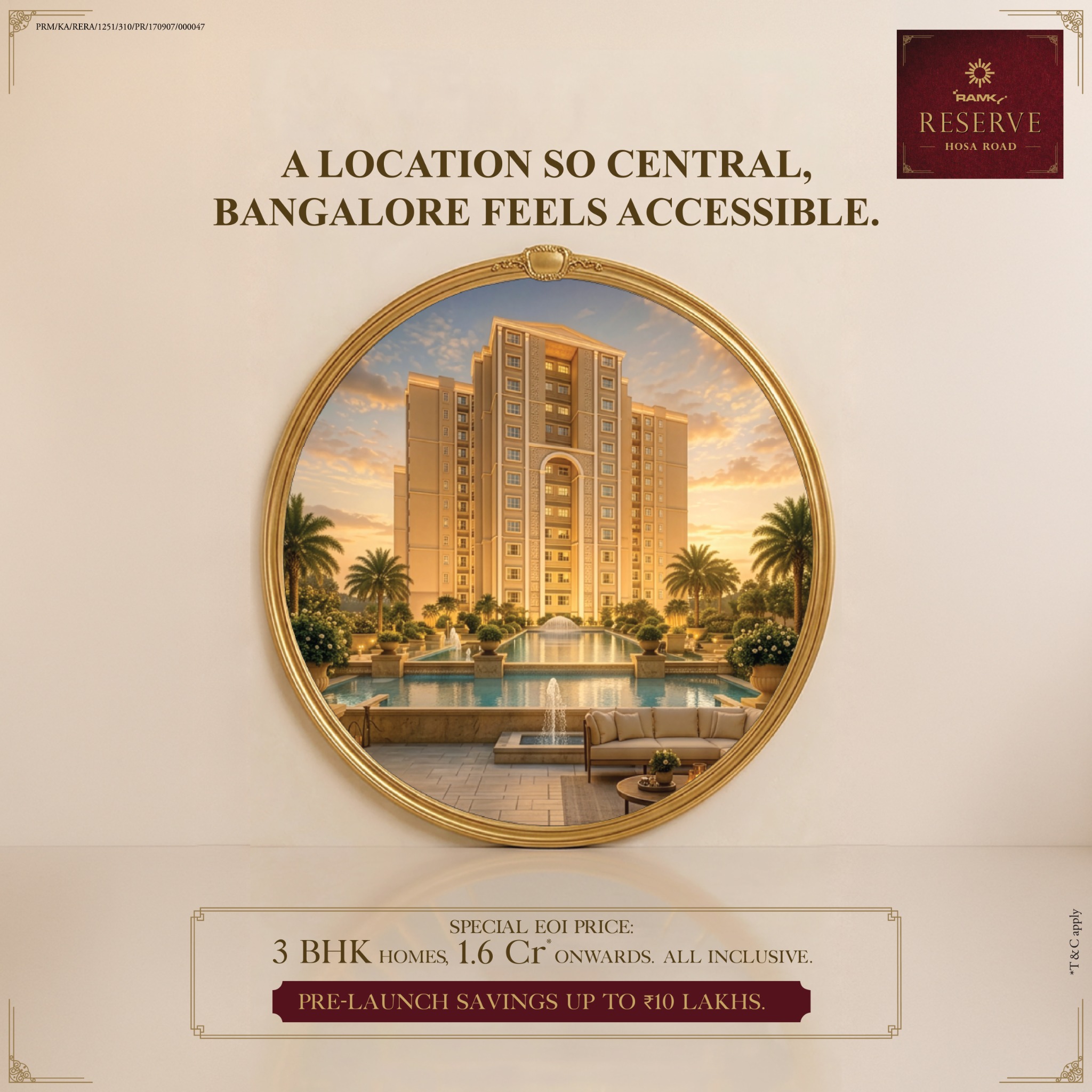 Ramky Estates & Farms Ltd Facebook ad