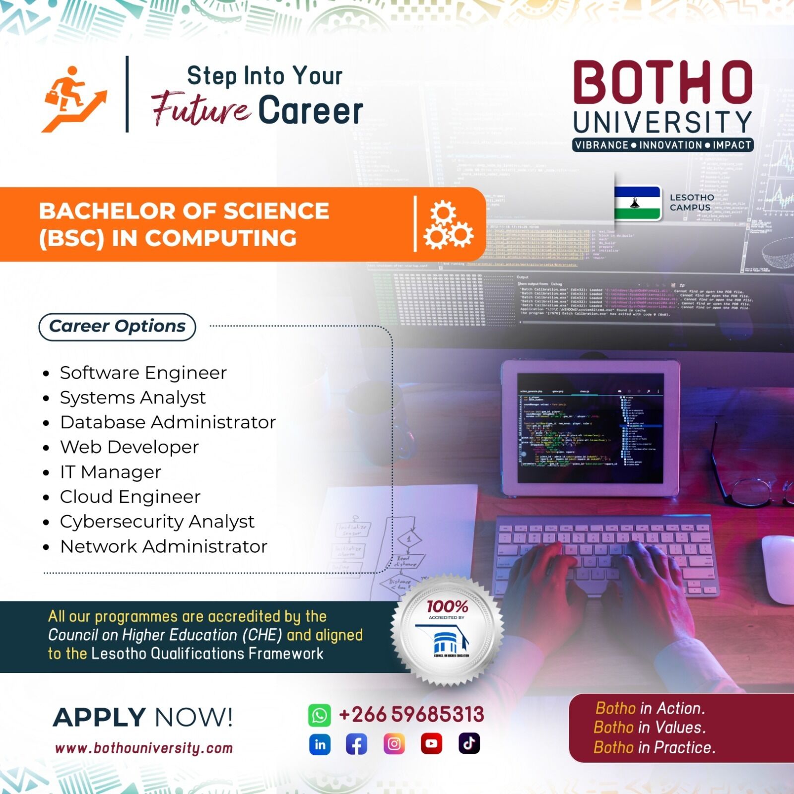 Botho University - Maseru, Lesotho Facebook ad
