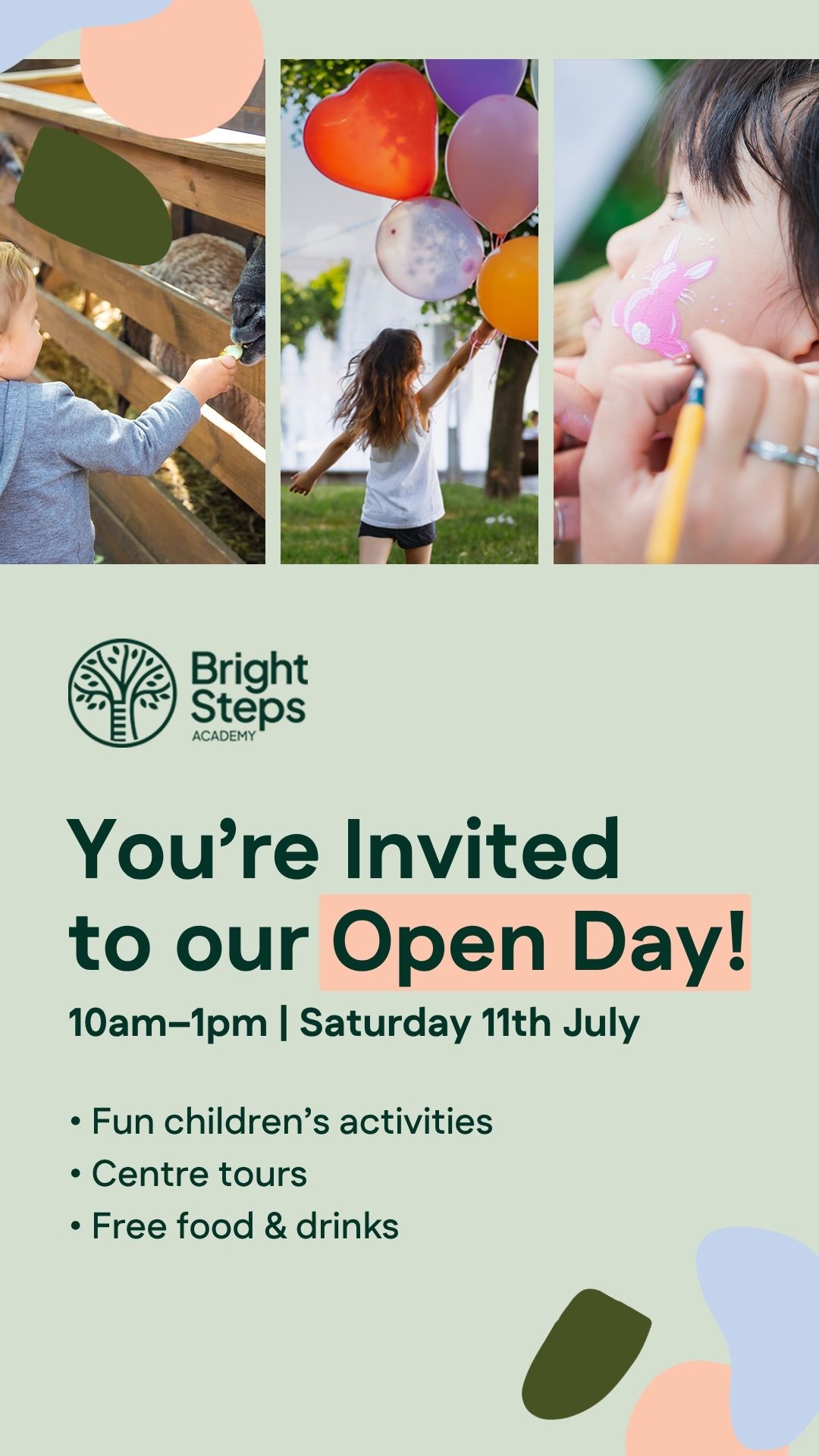 Bright Steps Academy Facebook ad
