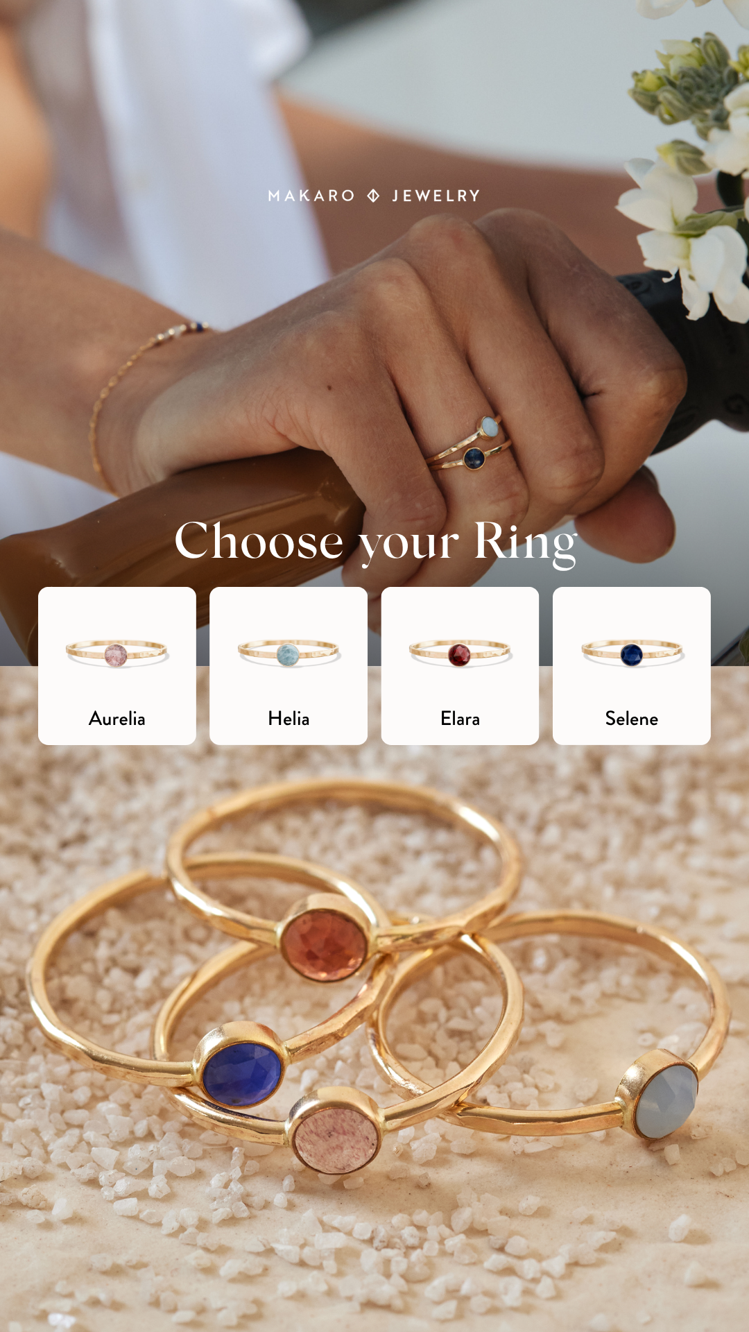 MAKAROjewelry Facebook ad