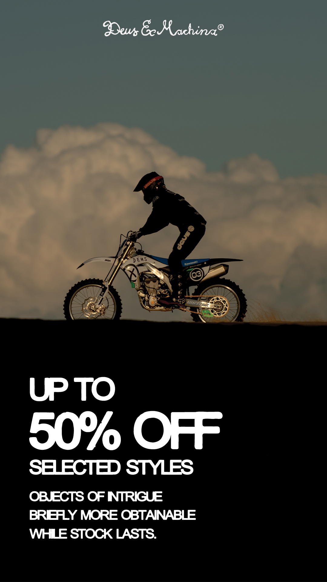 Deus Ex Machina Motorcycles Facebook ad