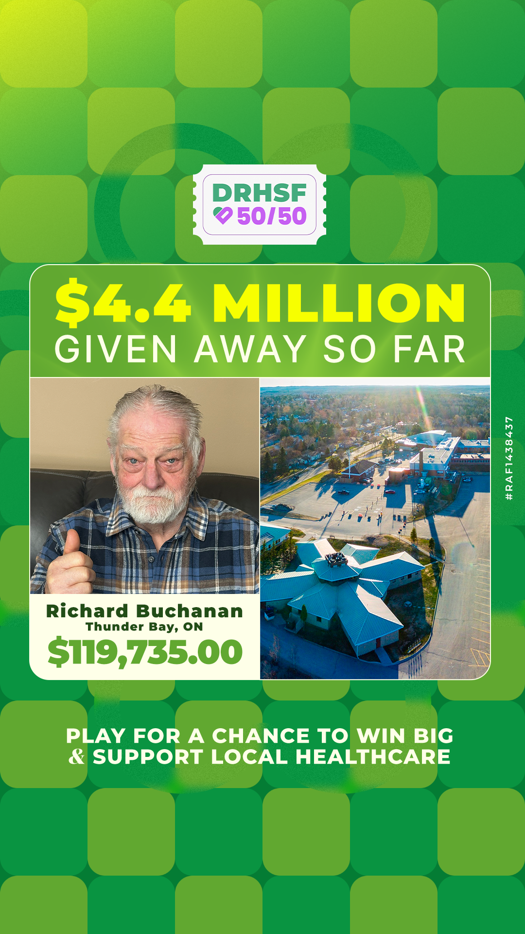 Dryden Regional Health Services Foundation Facebook ad