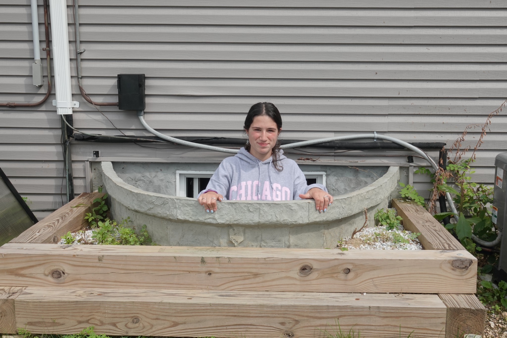 Egress Pros Facebook ad: Transform your basement in just one day with…