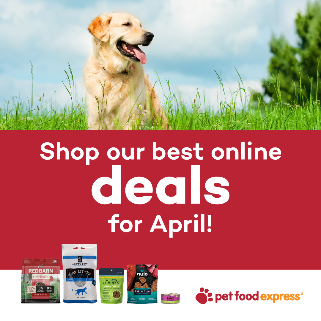Pet Food Express Facebook ad