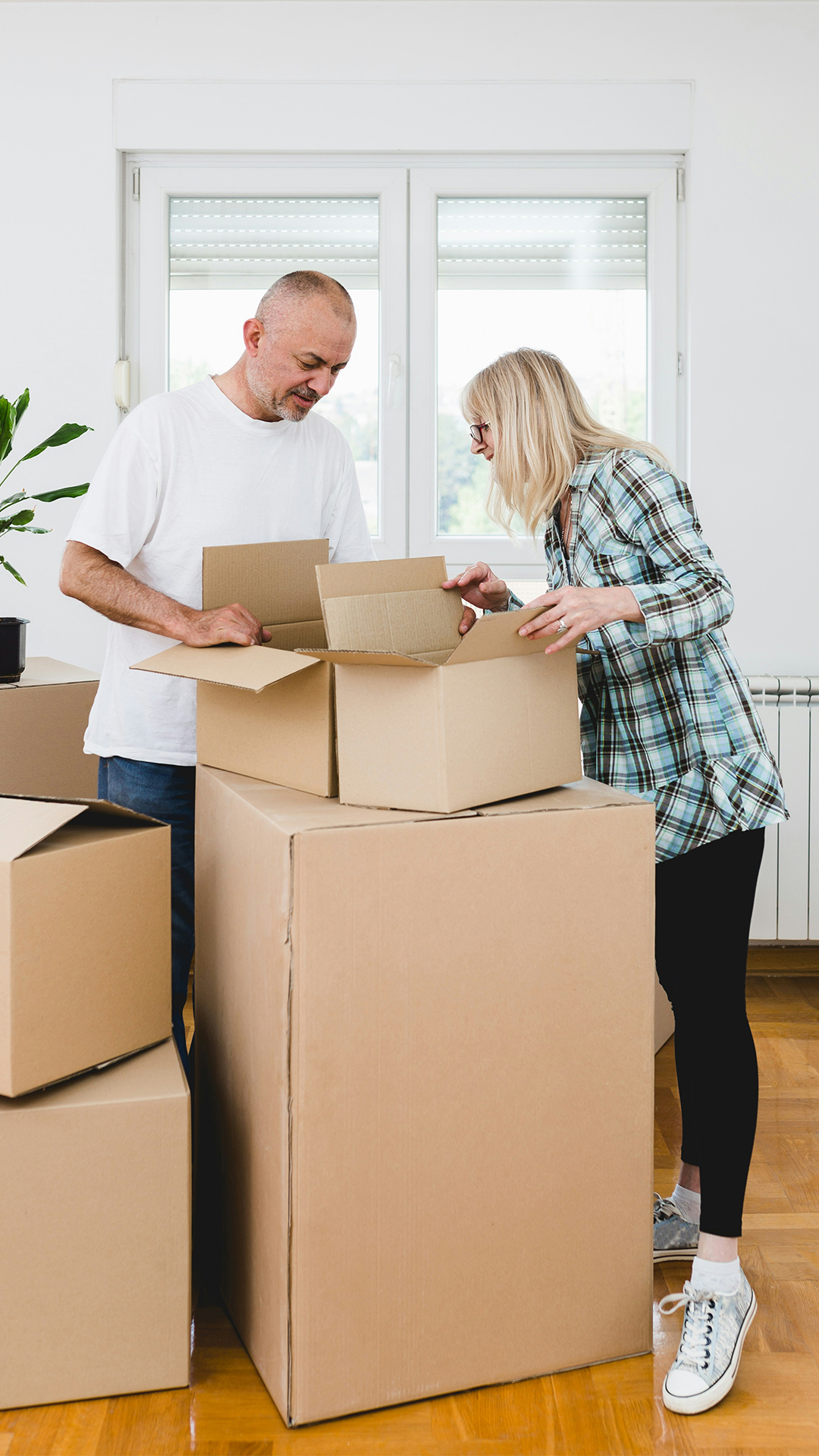 Select Van Moving Company Facebook ad