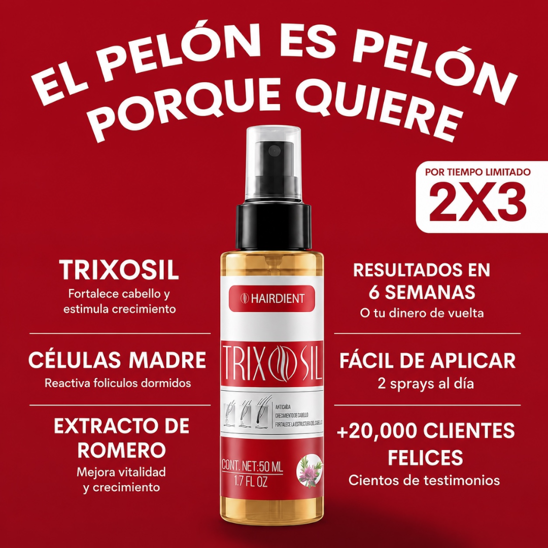 Sagreen Facebook ad: ¡Recupera tu cabello!