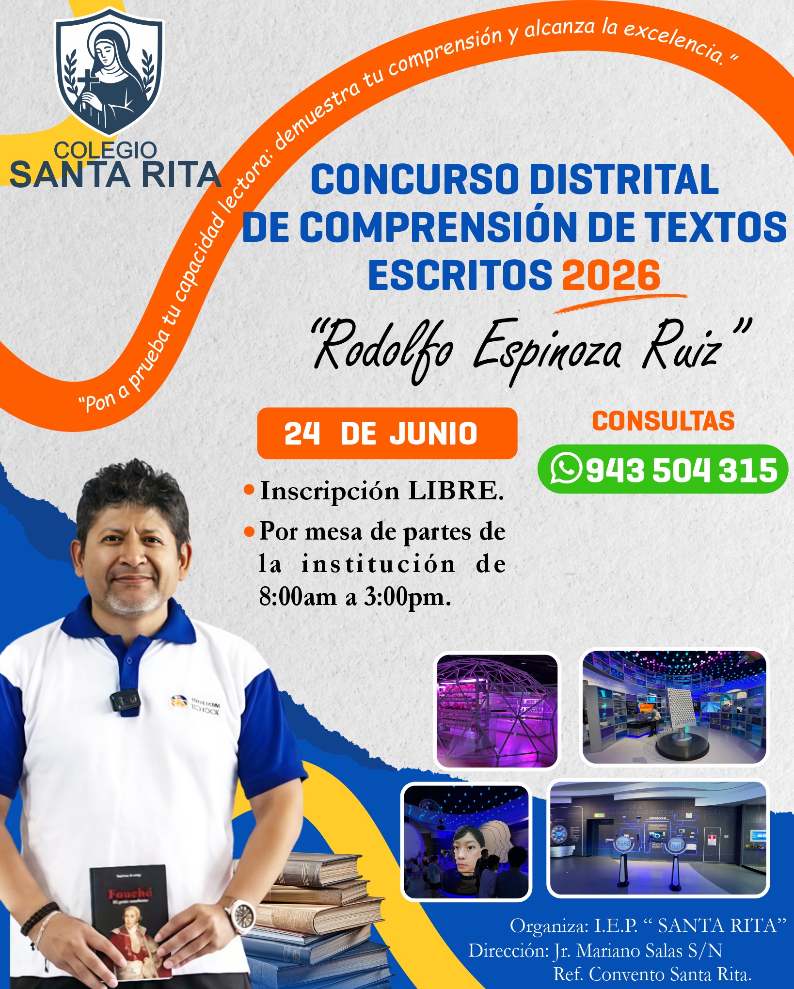 Colegio Santa Rita Facebook ad: BASES