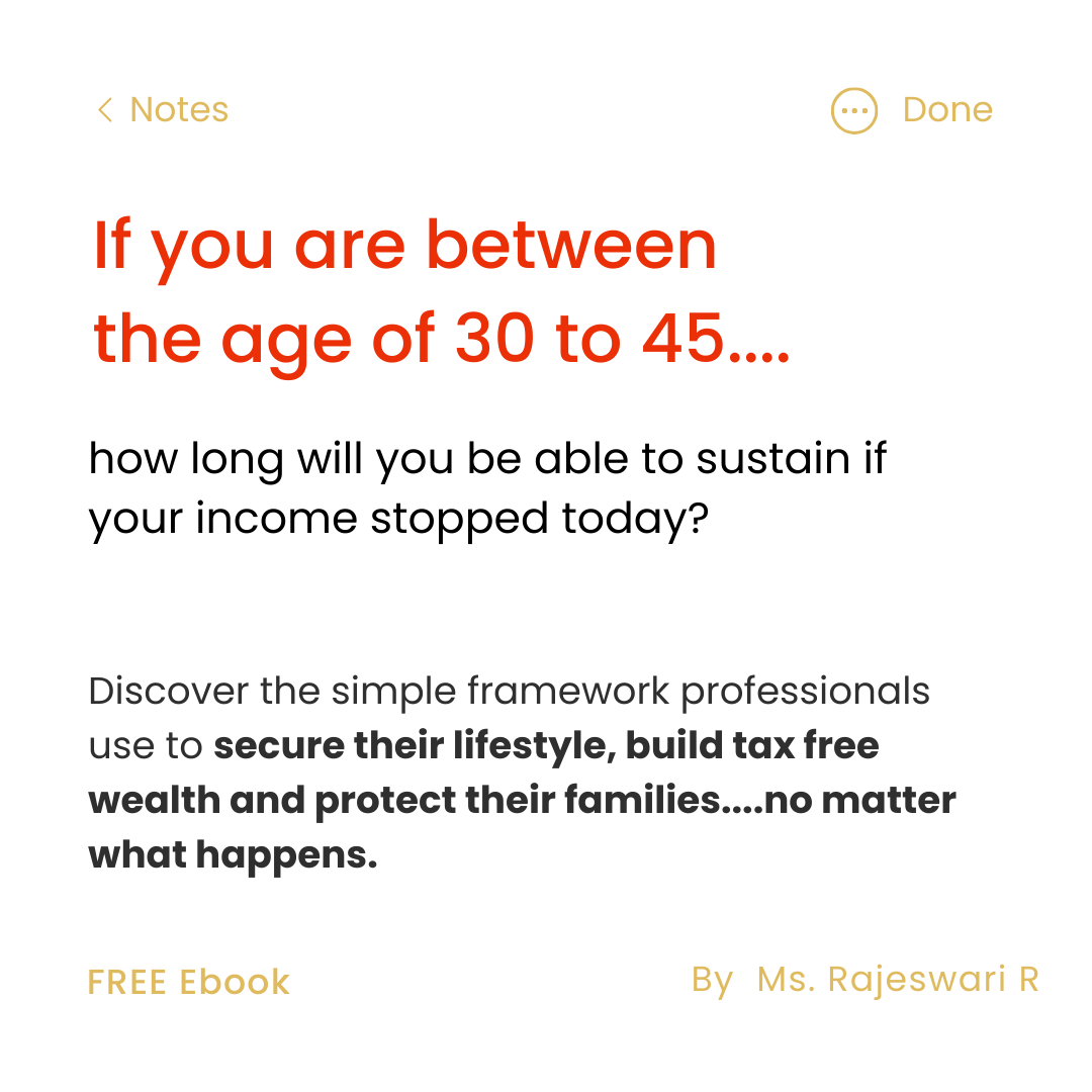 Financial Planning Facebook ad: Get a chance to book FREE 1:1 Consultation