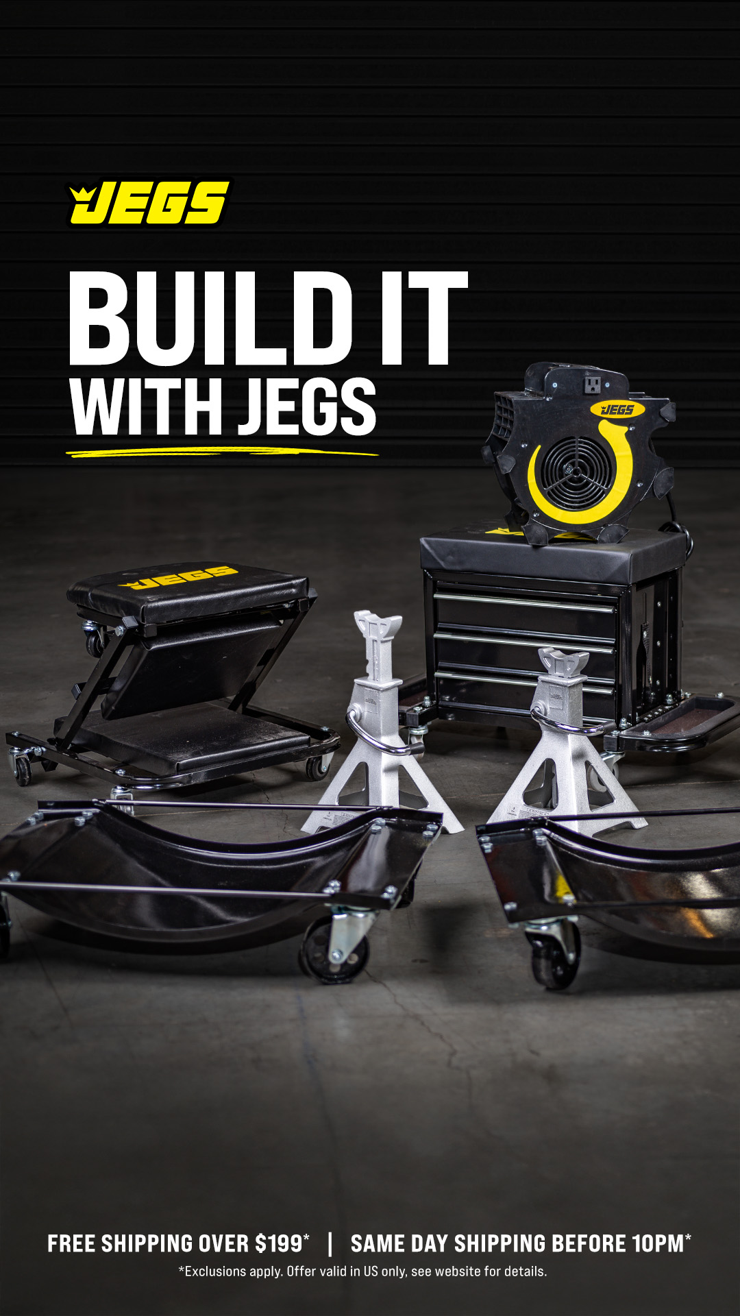 JEGS Performance Facebook ad