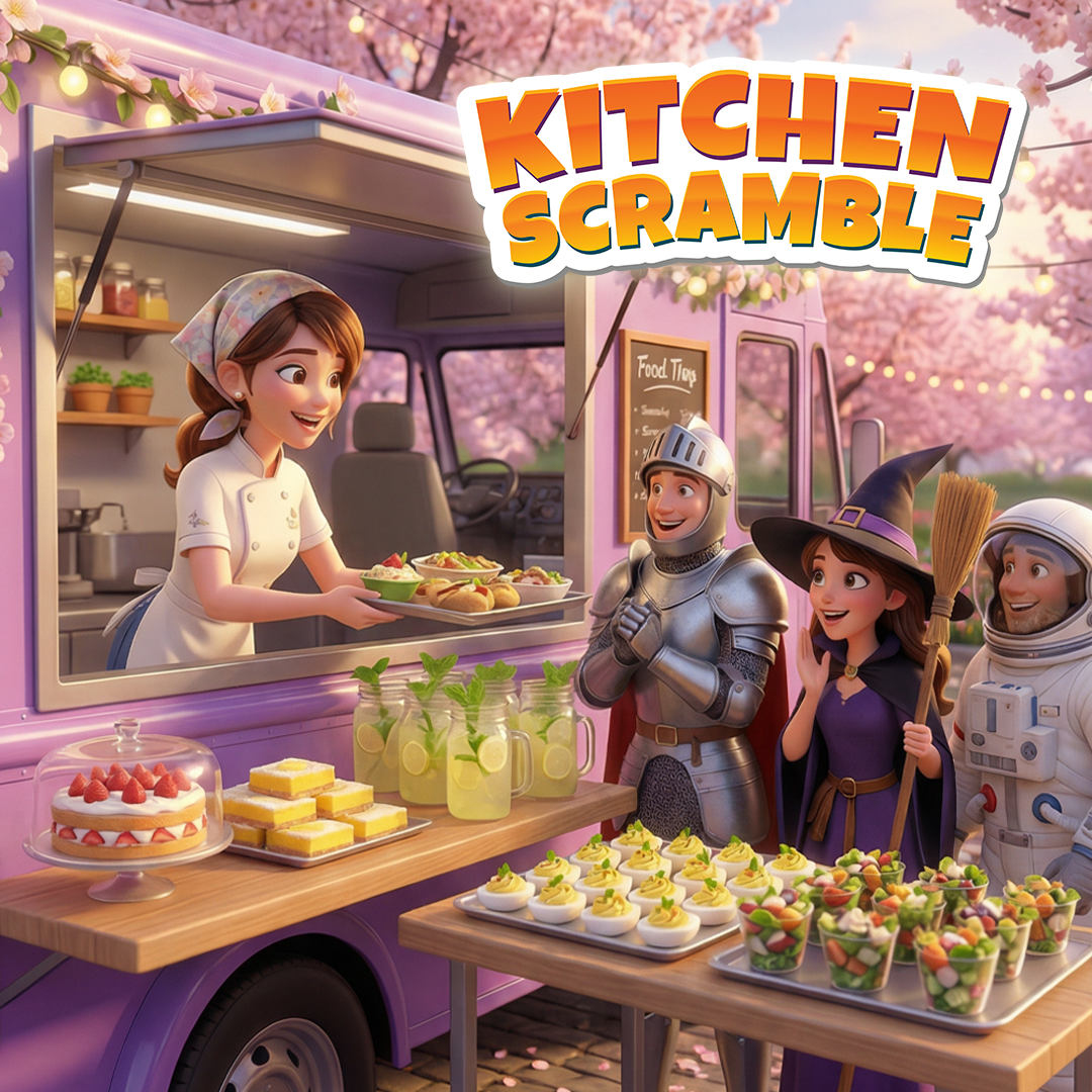 Kitchen Scramble Facebook ad