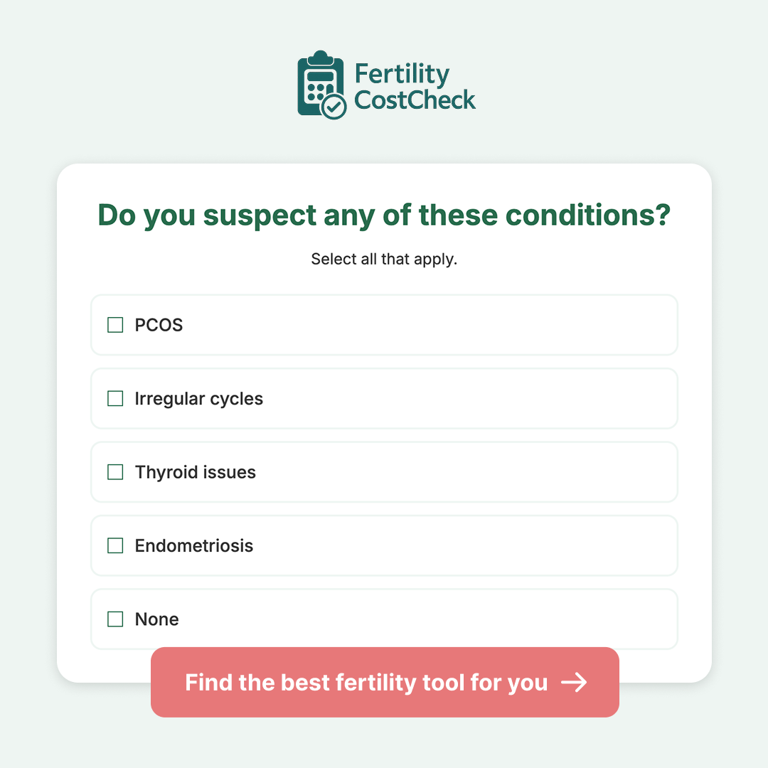 Fertility Cost Check Facebook ad