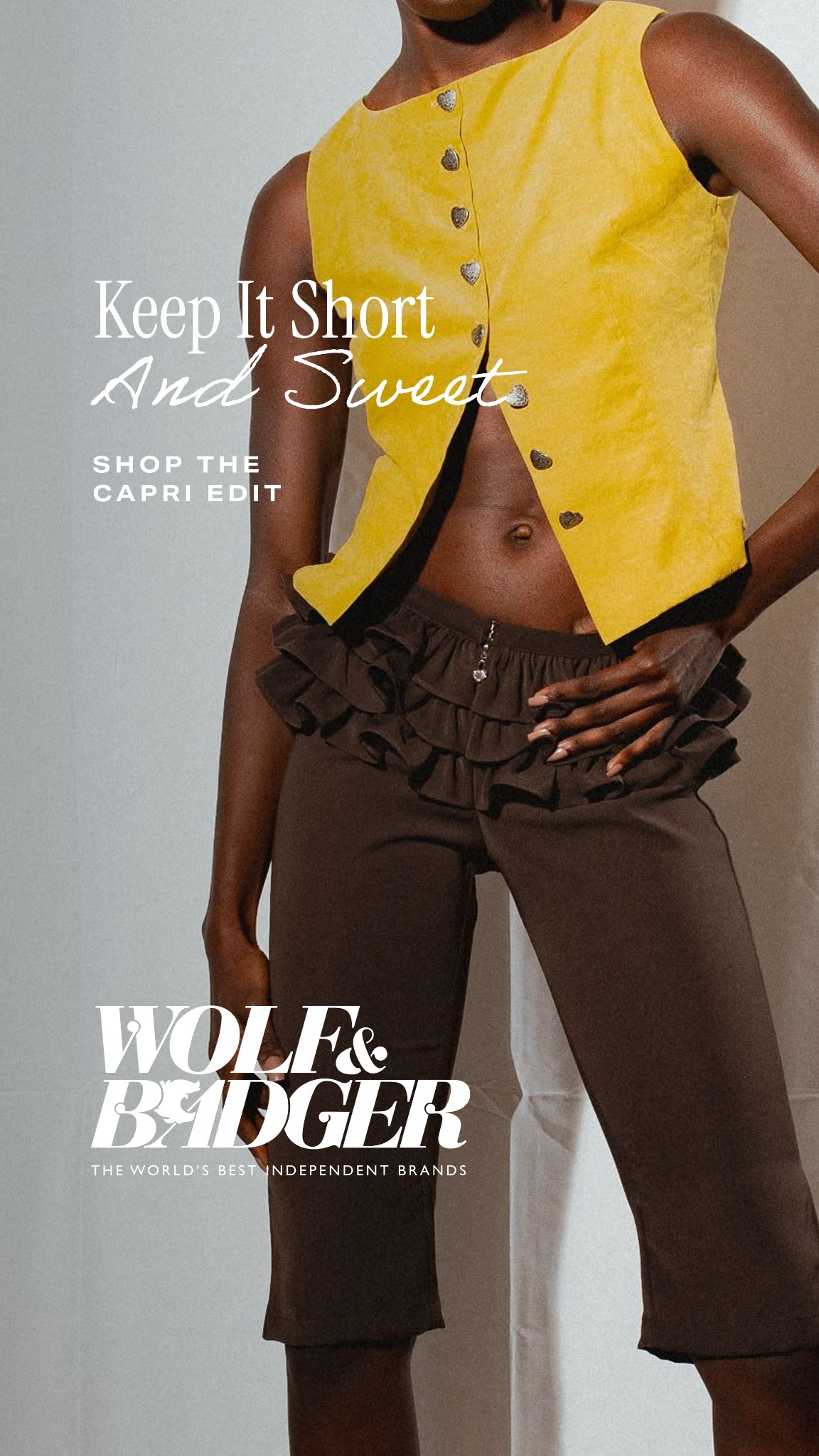 Wolf & Badger Facebook ad