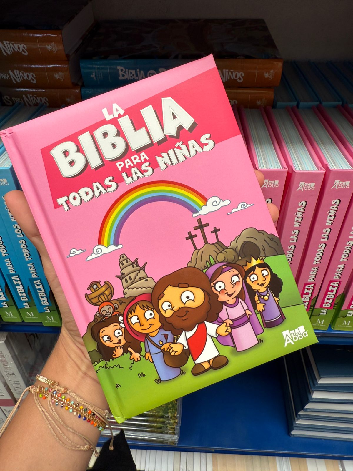 Fe y Vida Librería Cristiana Facebook ad: ¡Biblia ilustrada para niños y niñas!